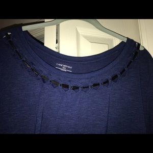 Long sleeve knit shirt from Lane Bryant